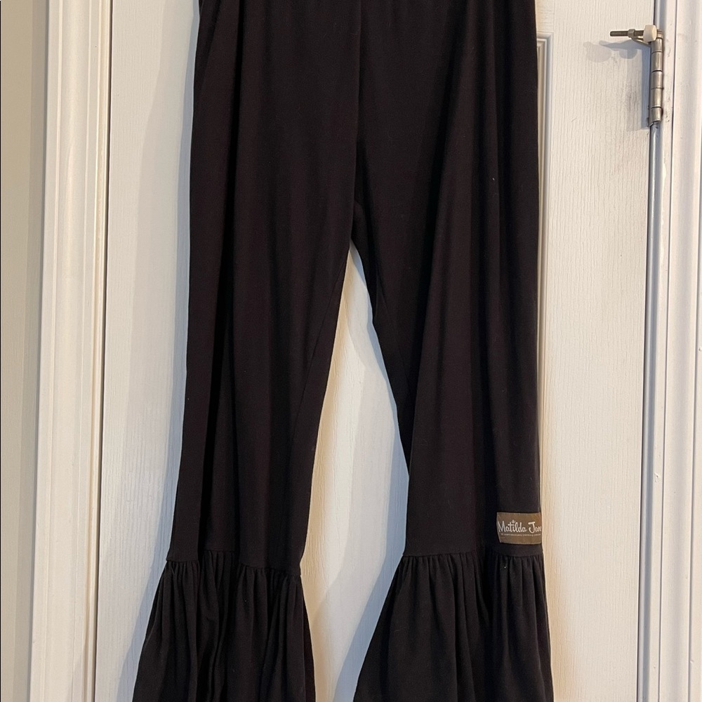 Matilda Jane Black ruffles size large.